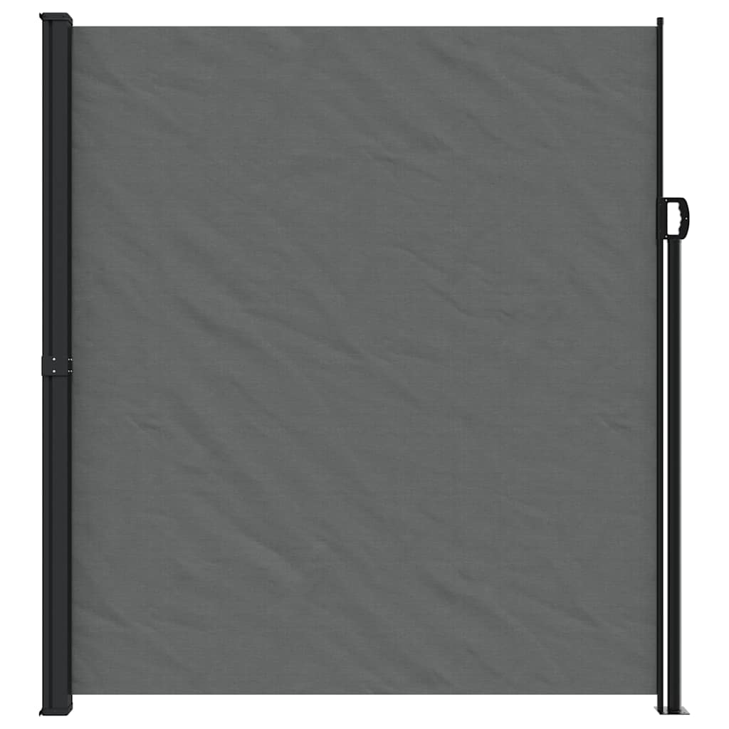 Vidaxx ausziehbarer Windschutz 220x600 cm Anthrazit