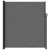 Vidaxx ausziehbarer Windschutz 220x600 cm Anthrazit