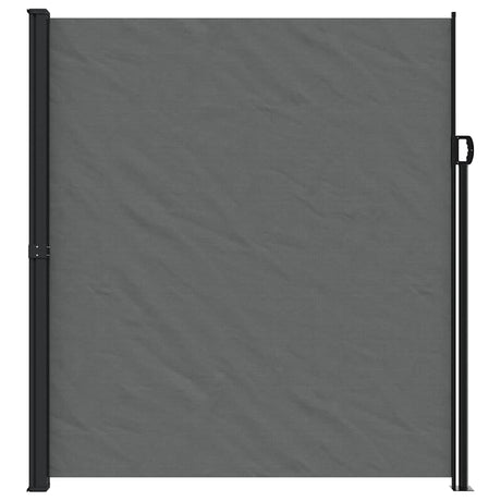 Vidaxx ausziehbarer Windschutz 220x600 cm Anthrazit