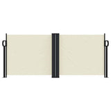 Vidaxx ausziehbarer Windschutz 100x600 cm creme