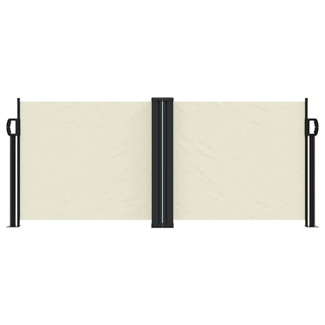 Vidaxx ausziehbarer Windschutz 100x600 cm creme