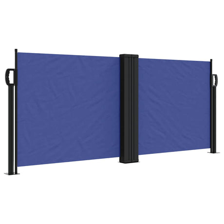 Vidaxx ausziehbarer Windschutz 100x600 cm blau