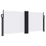 Vidaxx ausziehbarer Windschutz 100x600 cm weiß