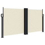 Vidaxx ausziehbarer Windschutz 120x600 cm creme