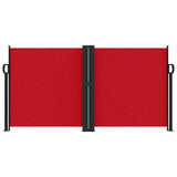 VidaXL Windshield Extendable 120x600 cm Red