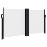 Vidaxx ausziehbarer Windschutz 120x600 cm weiß