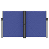 Vidaxx ausziehbarer Windschutz 140x600 cm blau