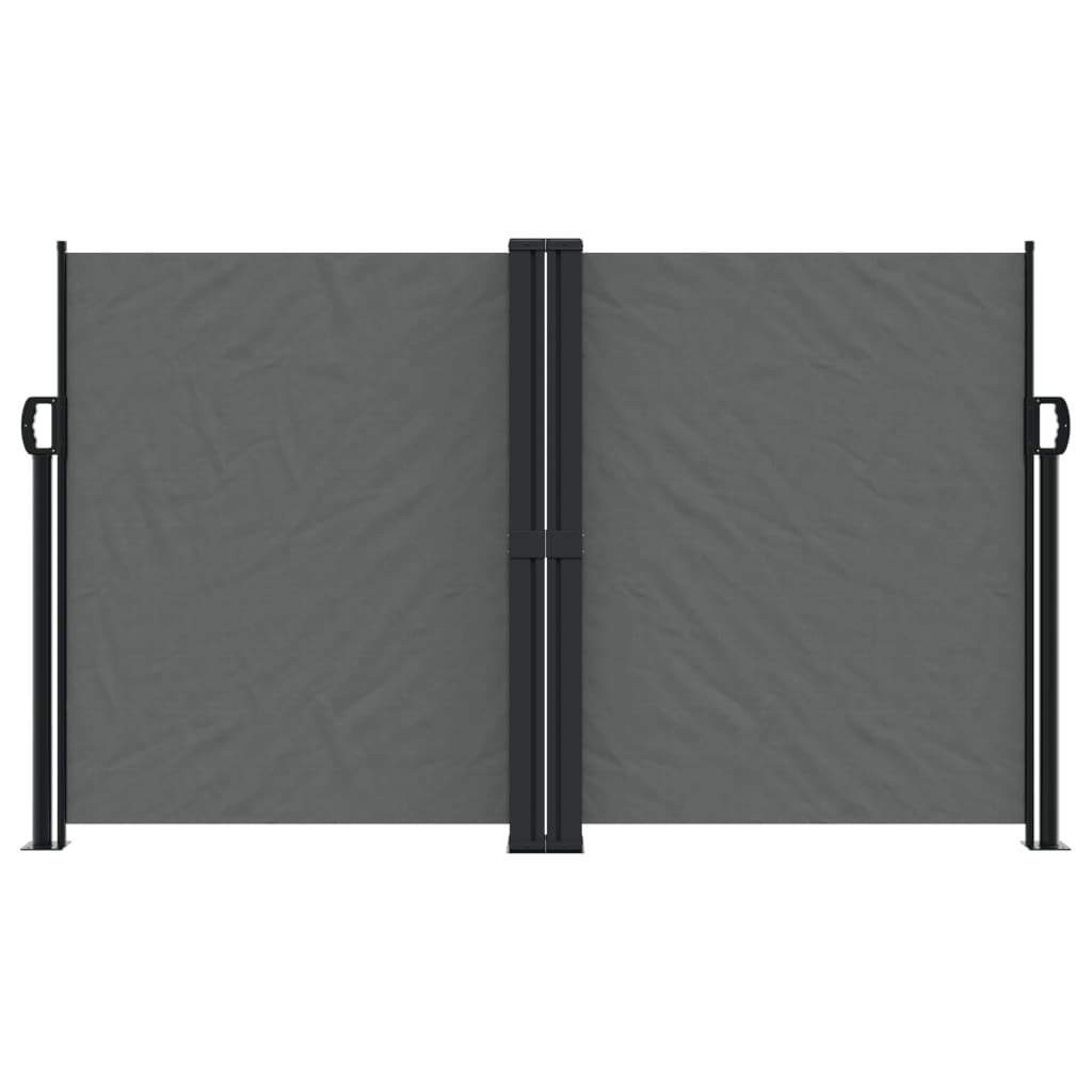 VidaXL Windshield Extendable 140x600 cm Anthracite