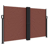Vidaxx ausziehbarer Windschutz 140x600 cm braun