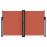 VidaXL Windshield Extendable 140x600 cm Terracotta