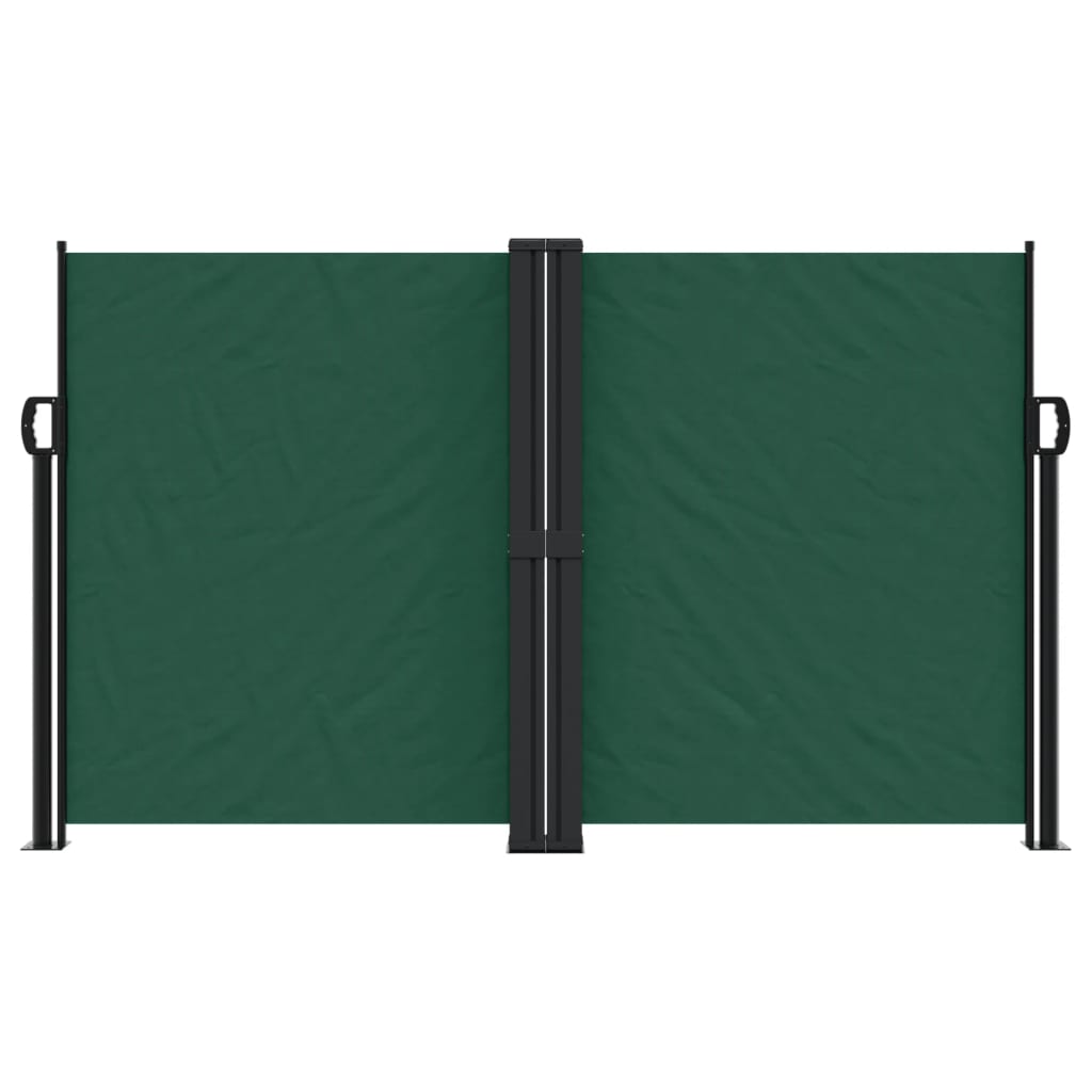 Écran de jardin vidaxl extensible 140x600 cm vert foncé