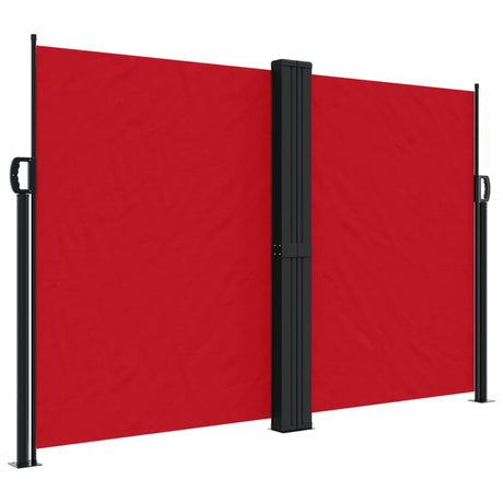 Vidaxx ausziehbarer Windschutz 160x600 cm rot