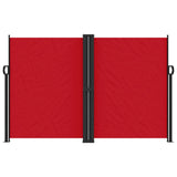 Vidaxl windscherm uittrekbaar 160x600 cm rood