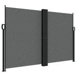 Vidaxx ausziehbarer Windschutz 160x600 cm Anthrazit