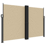 Vidaxl windscherm uittrekbaar 160x600 cm beige