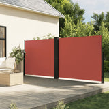 Vidaxx ausziehbarer Windschutz 160x600 cm Terrakotta