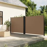 Vidaxx ausziehbarer Windschutz 160x600 cm Taupe
