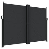 Pare-brise Vidaxl extensible 180x600 cm noir