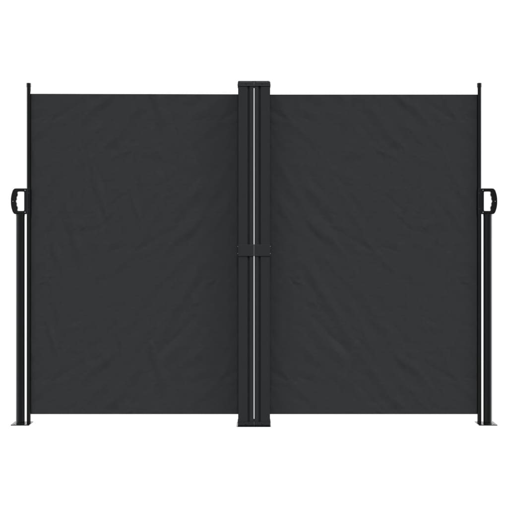 Parabrisas Vidaxl extensible 180x600 cm negro