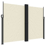 Vidaxl Garden Screen ausziehbar 180 x 600 cm creme -gelenkt