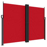 Vidaxx ausziehbarer Windschutz 180x600 cm rot