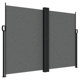 Vidaxx ausziehbarer Windschutz 180x600 cm Anthrazit