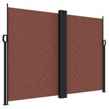 Vidaxx ausziehbarer Windschutz 180x600 cm braun