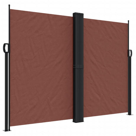 Vidaxx ausziehbarer Windschutz 180x600 cm braun