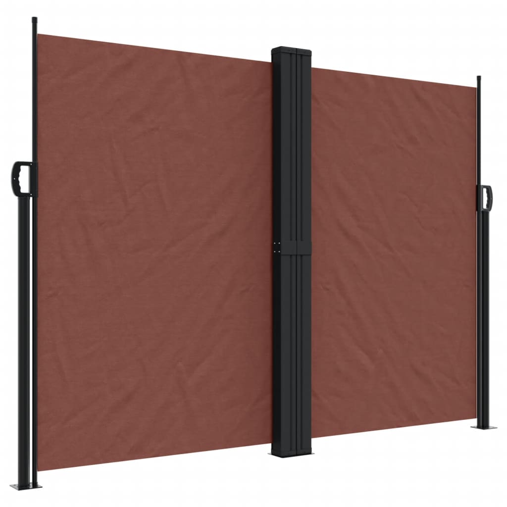 VidaXL Windshield Extendable 180x600 cm brown