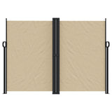 Vidaxx ausziehbarer Windschutz 180x600 cm beige