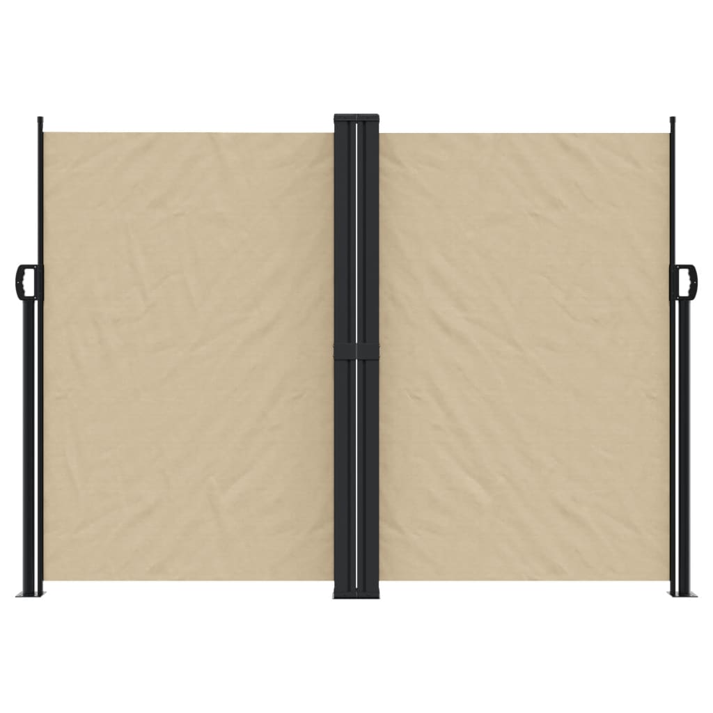 Vidaxl vindrutan utdragbar 180x600 cm beige