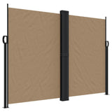 Vidaxx ausziehbarer Windschutz 180x600 cm Taupe