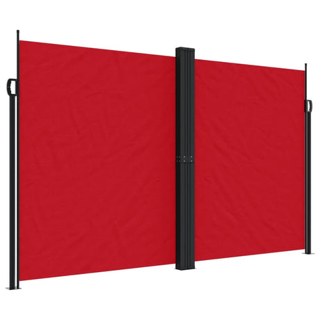 Vidaxx ausziehbarer Windschutz 200x600 cm rot