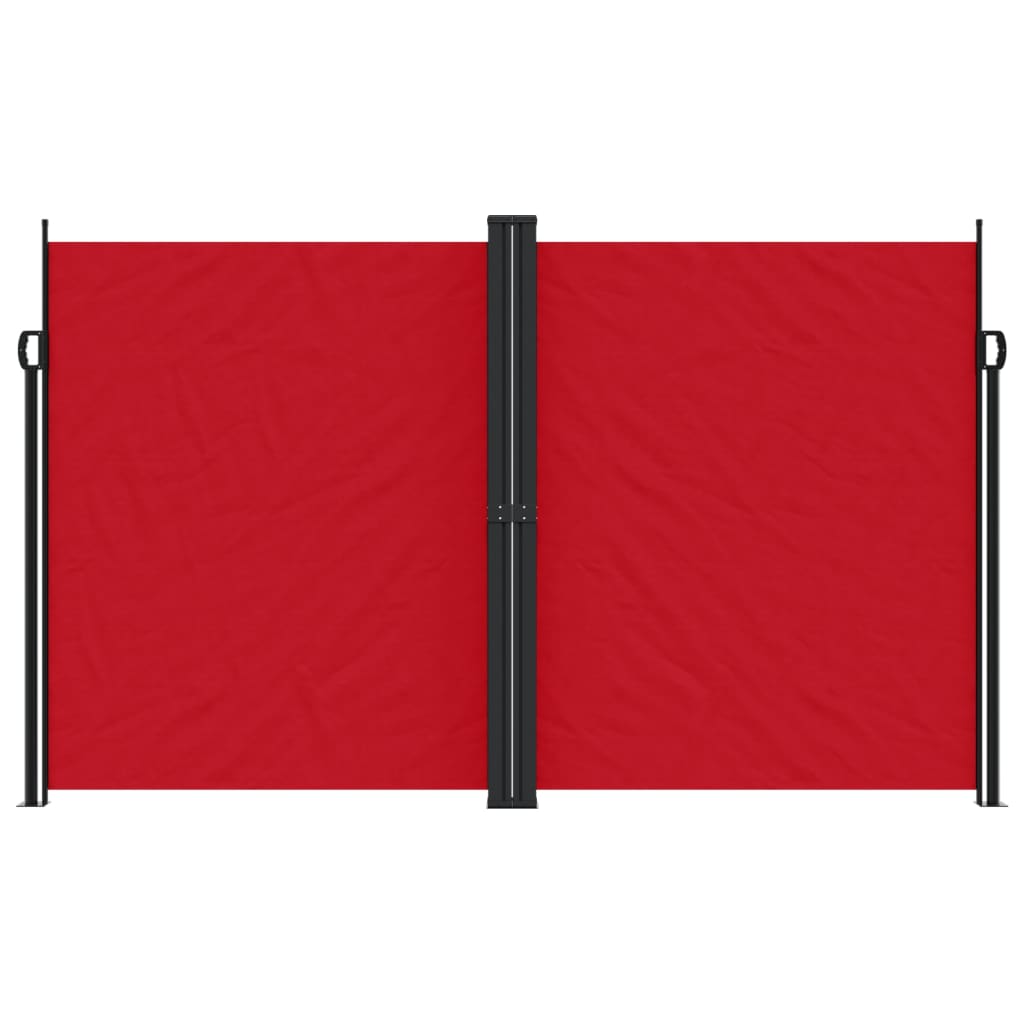 Vidaxx ausziehbarer Windschutz 200x600 cm rot