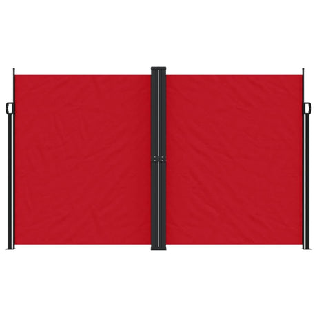 Vidaxx ausziehbarer Windschutz 200x600 cm rot