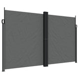 Vidaxx ausziehbarer Windschutz 200x600 cm Anthrazit
