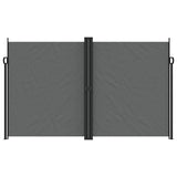 En pare-brise Vidaxl extensible 200x600 cm anthracite -colored