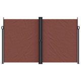 Vidaxx ausziehbarer Windschutz 200x600 cm braun