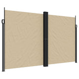 Vidaxx ausziehbarer Windschutz 200x600 cm beige