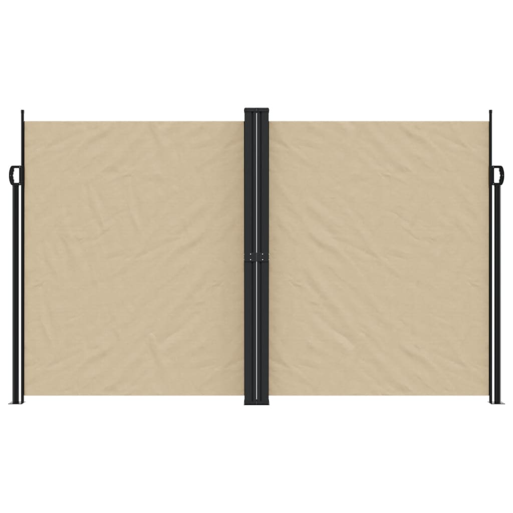 Vidaxl Windshield utvidbar 200x600 cm beige