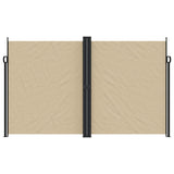 Vidaxl windscherm uittrekbaar 200x600 cm beige