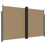 Vidaxx ausziehbarer Windschutz 200x600 cm Taupe