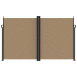 VidaXL Windshield Extendable 200x600 cm Taupe