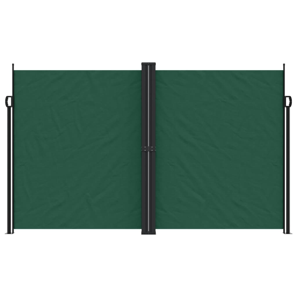 VidaXL Windshield Extendable 200x600 cm dark green