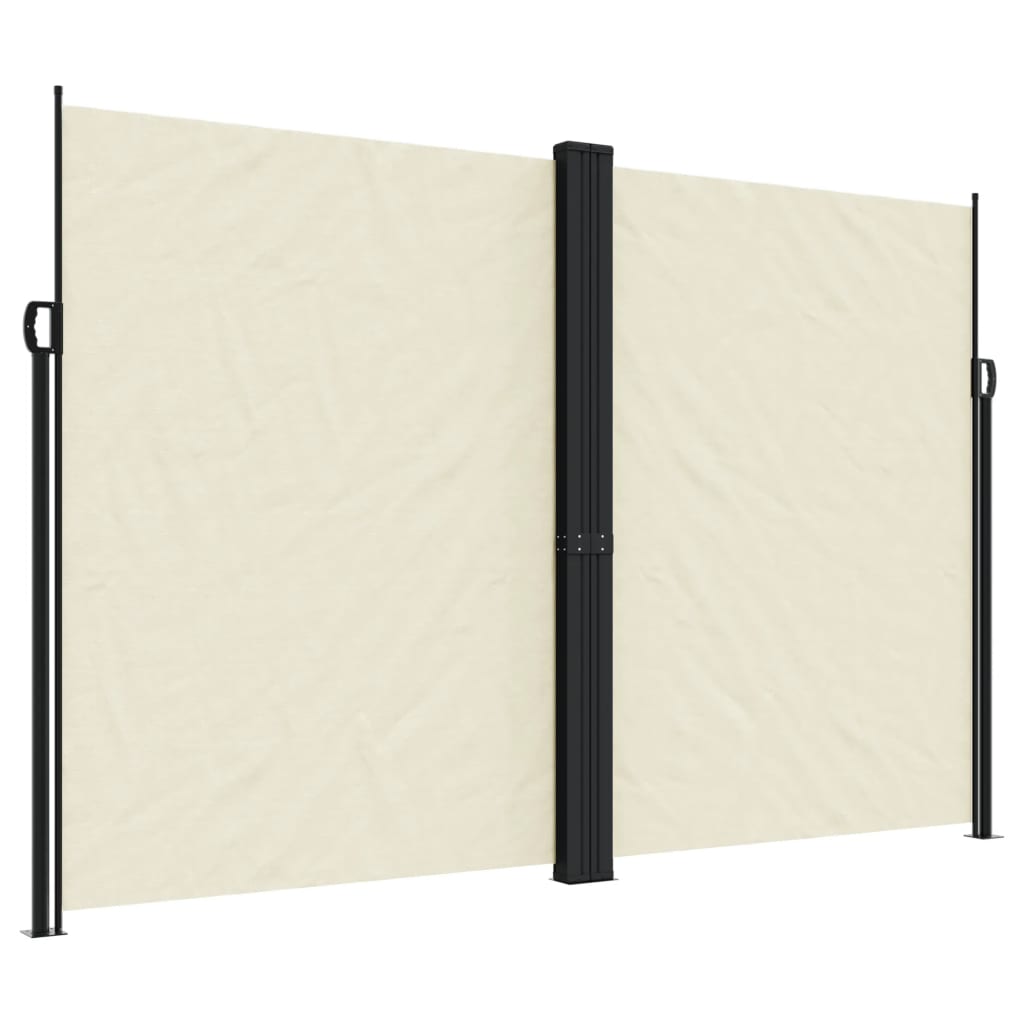 Vidaxl forrude Udvidelig 220x600 cm creme -farvet