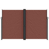 Vidaxx ausziehbarer Windschutz 220x600 cm braun