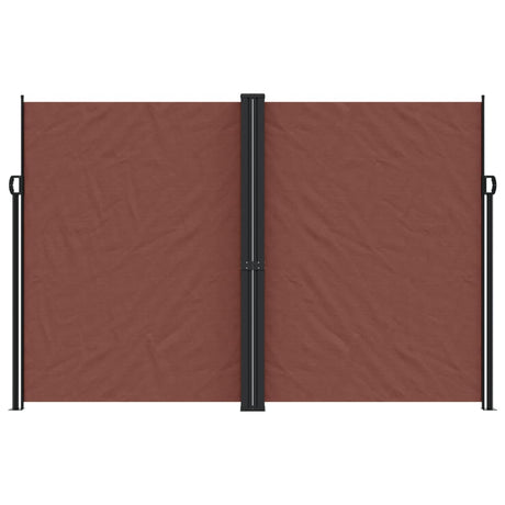 Vidaxx ausziehbarer Windschutz 220x600 cm braun