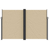 Vidaxl Windshield utvidbar 220x600 cm beige