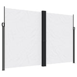 Vidaxx ausziehbarer Windschutz 220x600 cm weiß