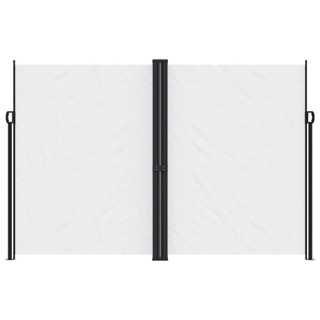 Pare-brise Vidaxl extensible 220x600 cm blanc